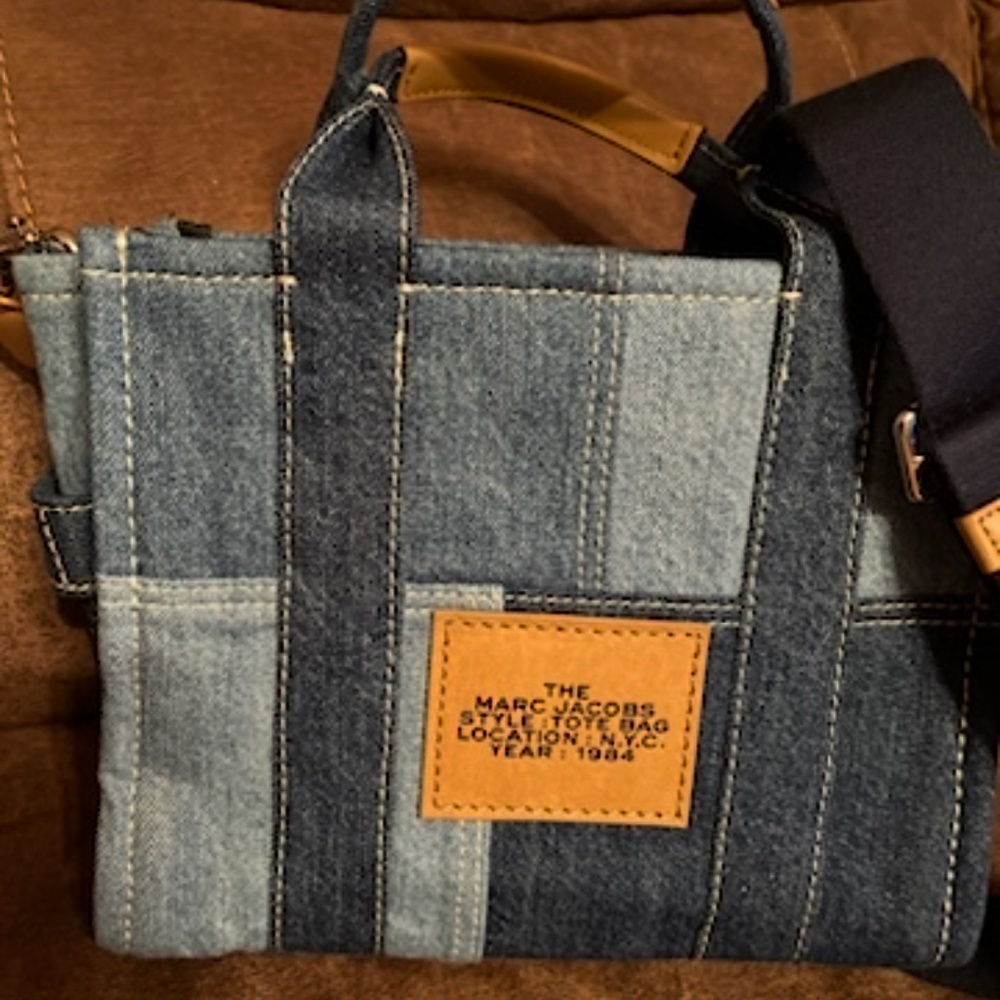 Marc Jacob’s denim tote bag